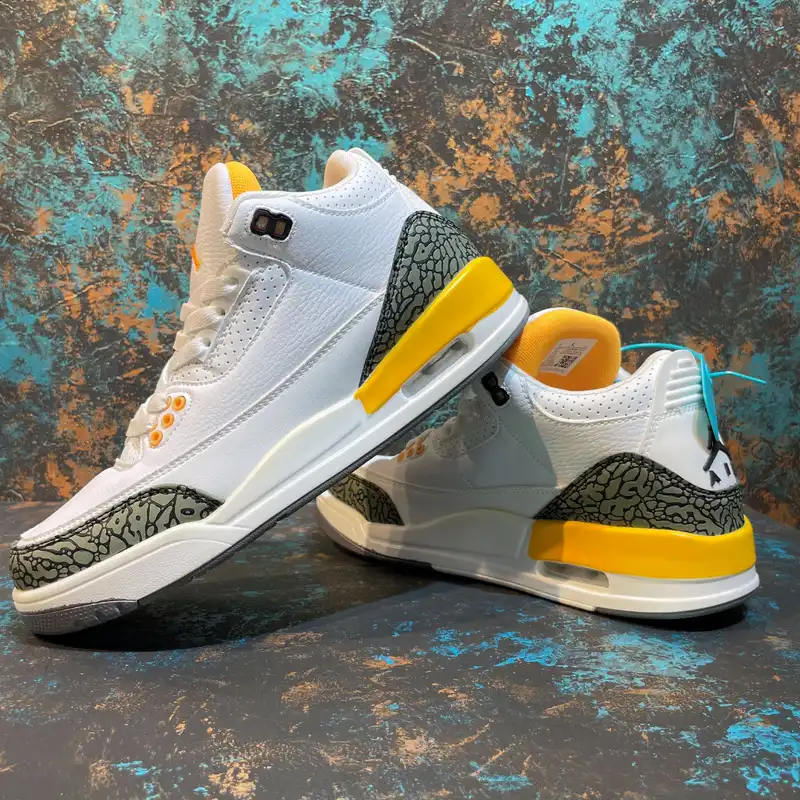 کفش بسکتبال مدل   AJ 3 WHYEL-120011001