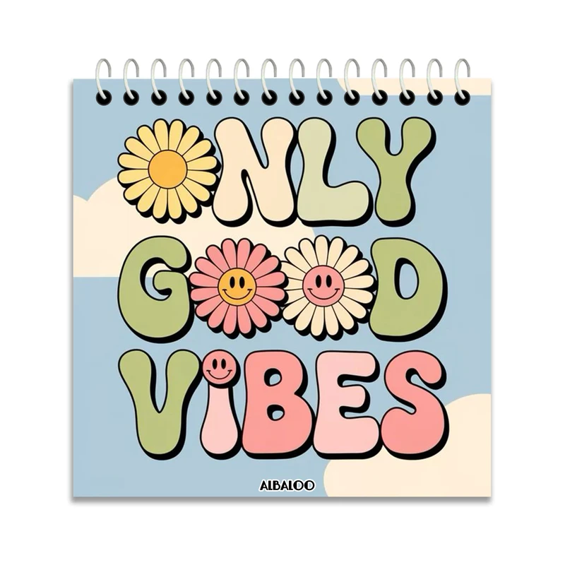 دفترچه برنامه ریزی 50 برگ آلبالو طرح انگیزشی کد 4008