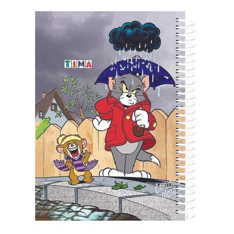 دفتر نقاشی 100 برگ تیما مدل تام و جری