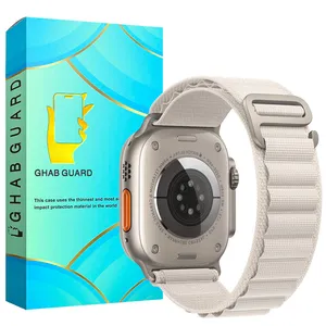 بند قاب گارد مدل PART مناسب برای ساعت هوشمند ورنا W49 Ultra 45mm