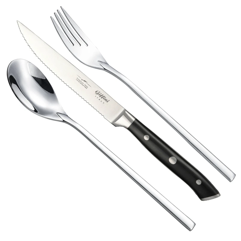 سرویس قاشق و چنگال 3 پارچه جی فی نی مدل 53