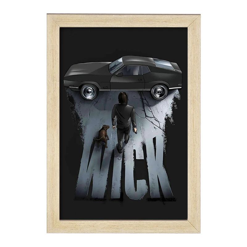 تابلو خندالو مدل جان ویک John Wick کد 28570