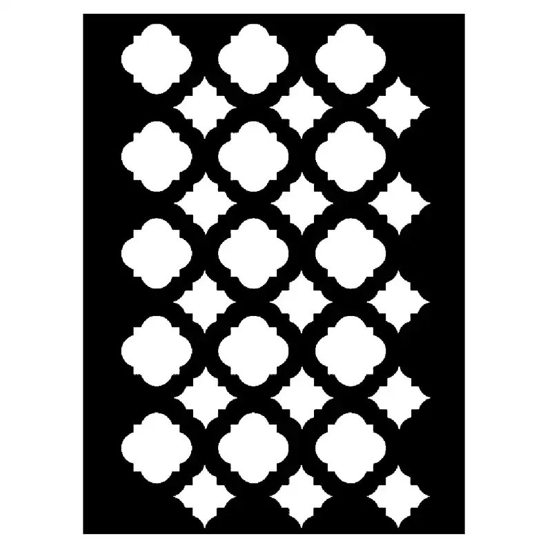 شابلون باتیس آرت طرح تذهیب کد 50-102