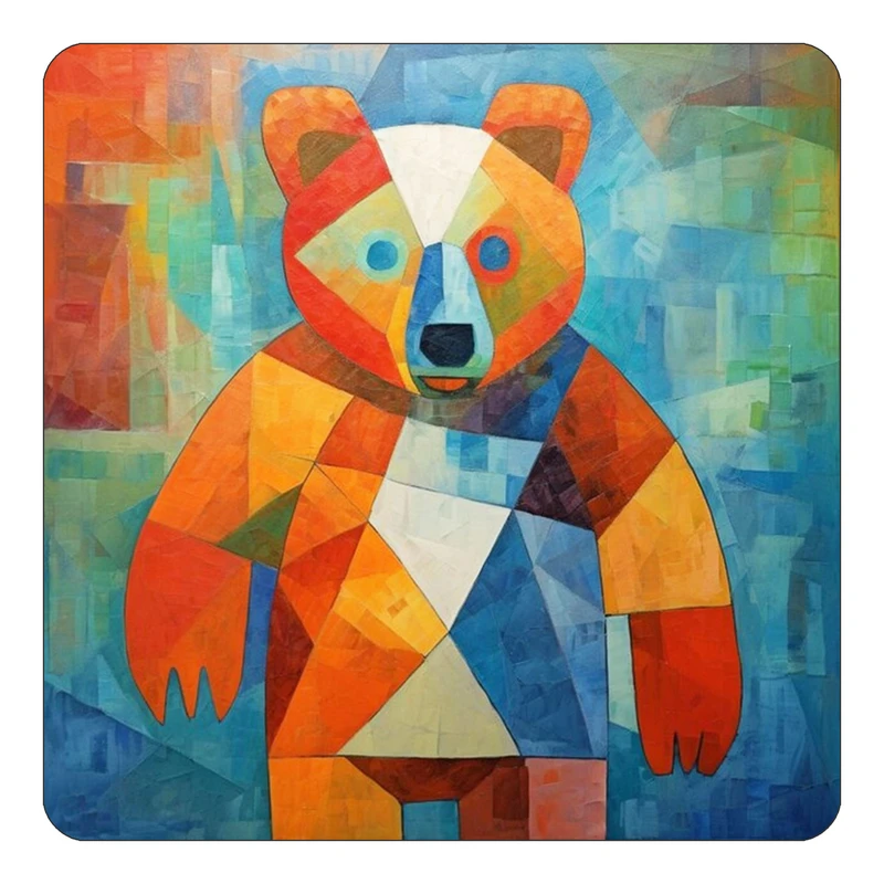 مگنت کاکتی طرح حیوانات رنگی مدل mp26006