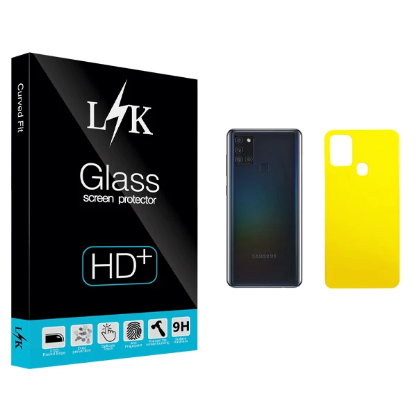 محافظ پشت گوشی ال کی مدل Hard glass مناسب برای گوشی موبایل سامسونگ Galaxy A21s