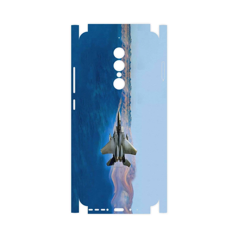 برچسب پوششی ماهوت مدل Fighter plane F15-FullSkin مناسب برای گوشی موبایل جی ال ایکس Shahin