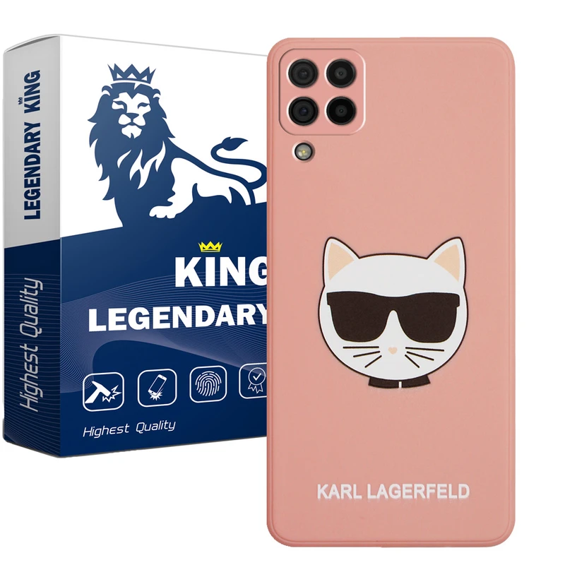 کاور لجندری کینگ  مدل گربه مناسب برای گوشی موبایل سامسونگ Galaxy A22 4G