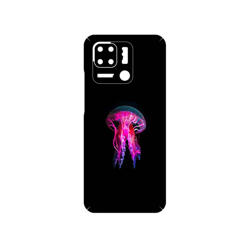 برچسب پوششی ماهوت مدل jellyfish مناسب برای گوشی موبایل شیائومی Redmi 10 Power