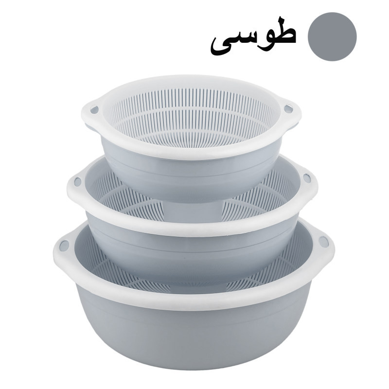 آبکش و آبگیر زیبا مدل ziba-850 مجموعه 6 عددی آبکش و آبگیر زیبا مدل ziba-850 مجموعه 6 عددی