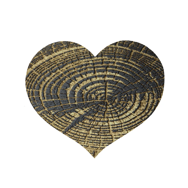 پادری مدل قلب طرح کلاسیک کد 8798 سایز 90x90 سانتی متر 