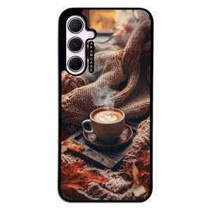 AKAM AMC-WSGA35-COFFEE-17 Cover For Samsung Galaxy A35