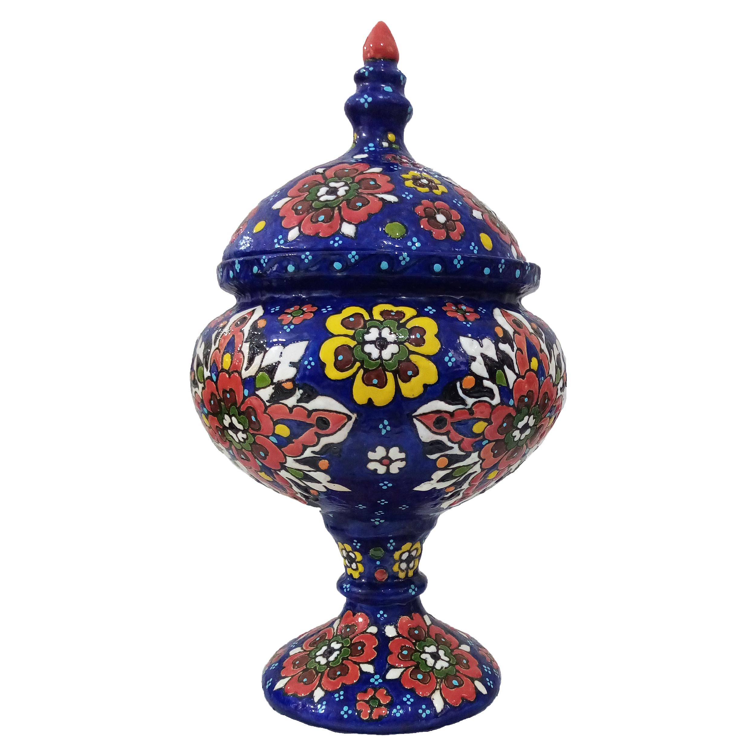 شکلات خوری سفالی طرح گرد کد 354
