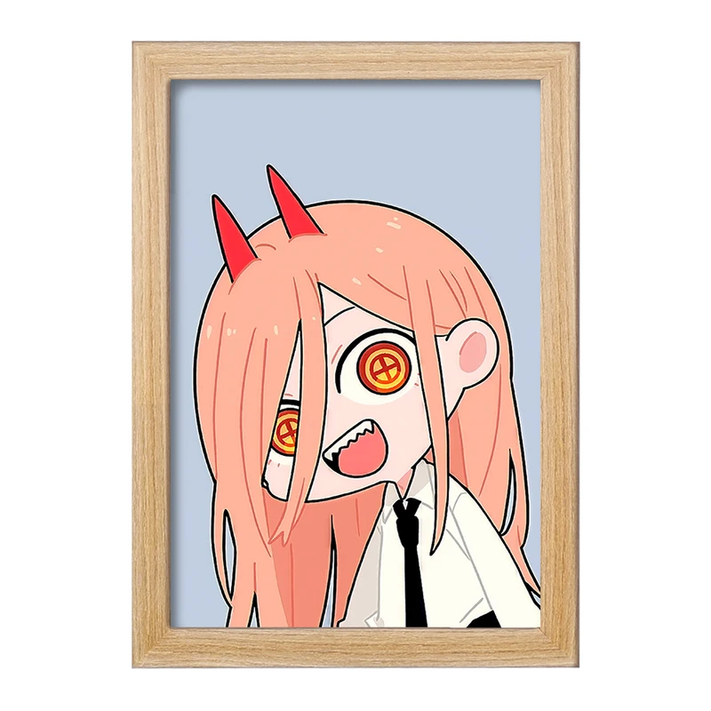 تابلو خندالو مدل پاور انیمه مرد اره ای Chainsaw Man  کد 18016