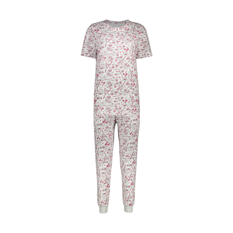 ست تی شرت و شلوار زنانه مدل 21