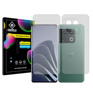 Arca Glass Tough model transparent screen protector suitable for OnePlus 10 Pro mobile phone along with the back protector
