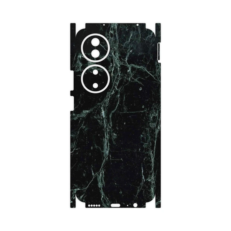 برچسب پوششی ماهوت مدل Graphite_Green_Marble-FullSkin مناسب برای گوشی موبایل آنر X7b