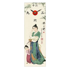 ساعت دیواری طرح نقاشی ژاپنی کد J11