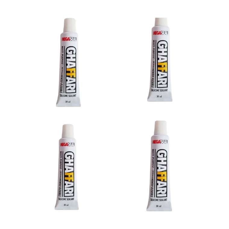 چسب آکواریوم غفاری مدل مگاسیل وزن 30 گرم بسته 4 عددی چسب آکواریوم غفاری مدل مگاسیل وزن 30 گرم بسته 4 عددی