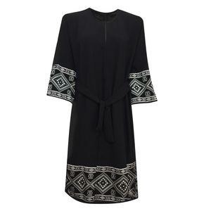 مانتو زنانه مدل نخی ابر و بادی نپالی کد tm-2707 رنگ مشکی