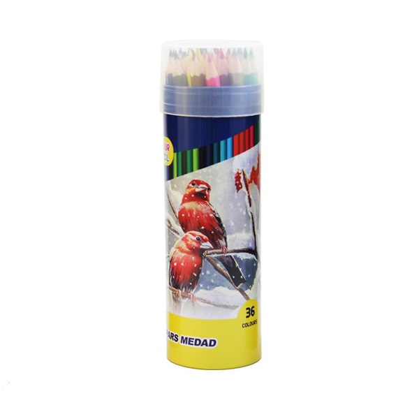 مداد رنگی 36 رنگ پارس مداد کد 001