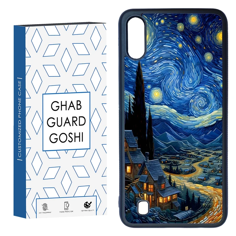 کاور قاب گارد گوشی طرح ونگوگ کد TPU-069 مناسب برای گوشی موبایل سامسونگ Galaxy M10