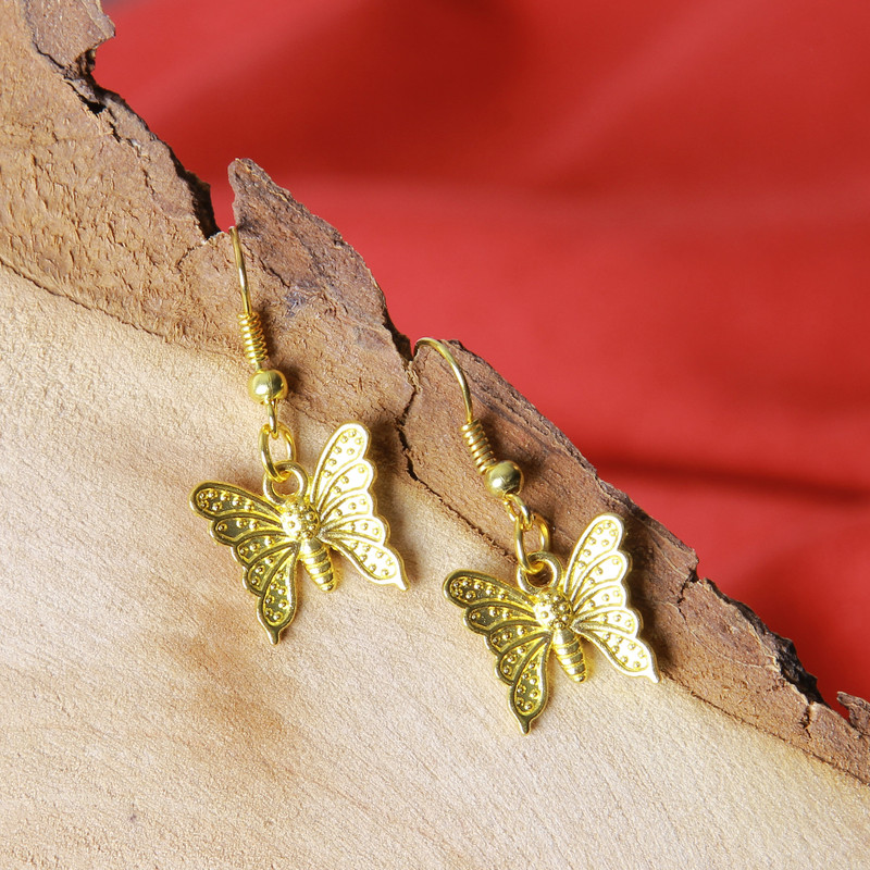 گوشواره دخترانه بازرگانی میلادی کد GZN_107