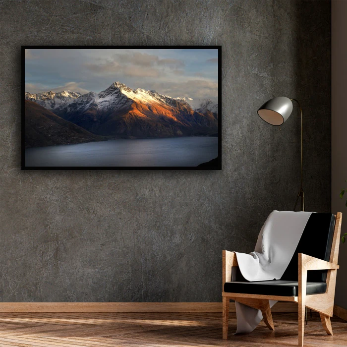 تابلو نوری بکلیت طرح طبیعت کوهستانی مدل B-D1466