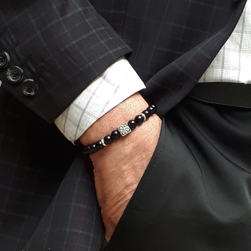 دستبند نقره پرمون مدل لوتوس