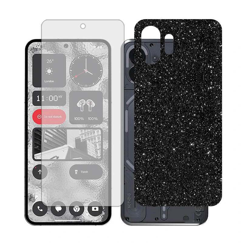 محافظ صفحه نمایش مات گلس مدل Together مناسب برای گوشی موبایل ناتینگ Phone 2 به همراه برچسب پوششی پشت گوشی
