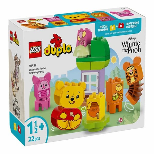 لگو 22 تکه سری دوپلو مدل Winnie the Pooh’s Birthday Party کد 10457