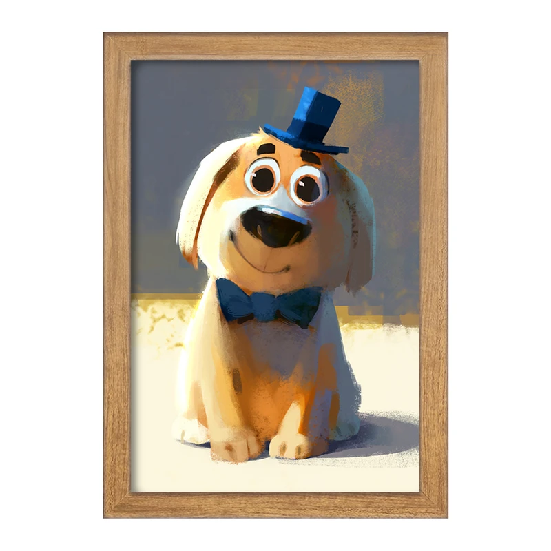 تابلو خندالو مدل سگ (Dog) کد F919