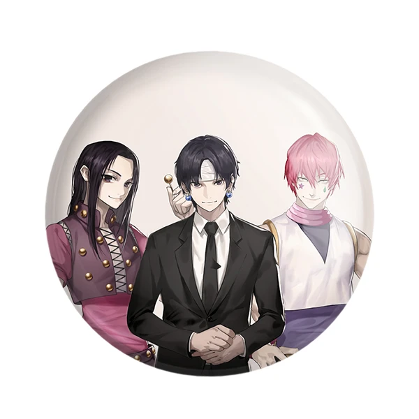 پیکسل خندالو مدل هیسوکا و کرولو و ایلومی انیمه هانتر ایکس هانتر کد 11933