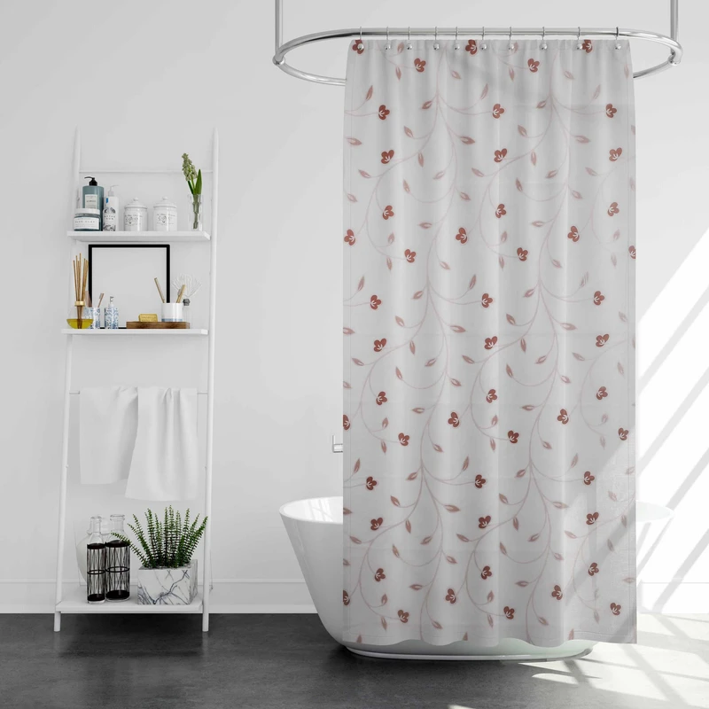 پرده حمام پیسو مدل BZ-32 سایز  180×200 سانتی متر