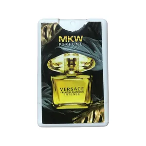 عطر جیبی زنانه ام کی دبلیو مدل VERSACE DIMOND INTENSE حجم 20 میلی لیتر