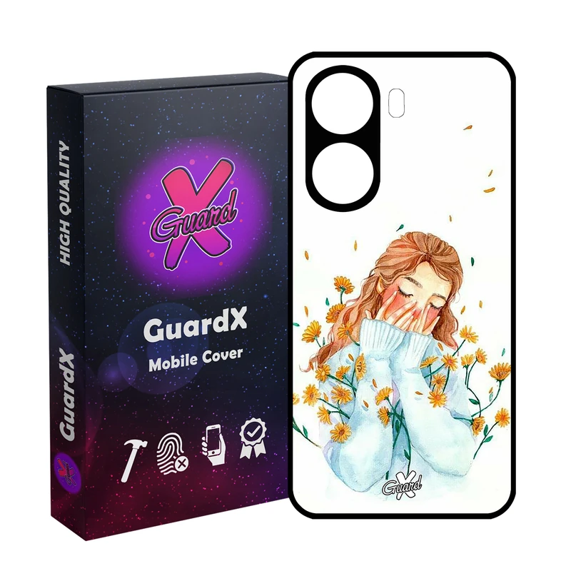 کاور گارد ایکس طرح Girl مدل 10315 مناسب برای گوشی موبایل شیائومی Redmi A5 / Poco C71