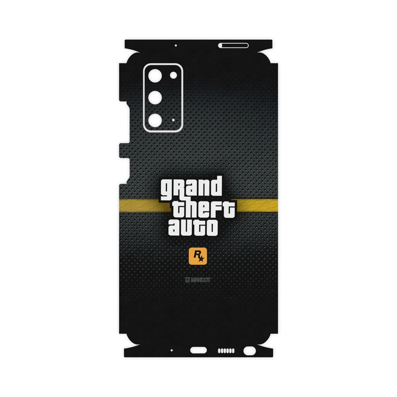 برچسب پوششی ماهوت مدل GTA-Game-FullSkin مناسب برای گوشی موبایل سامسونگ Galaxy Note20