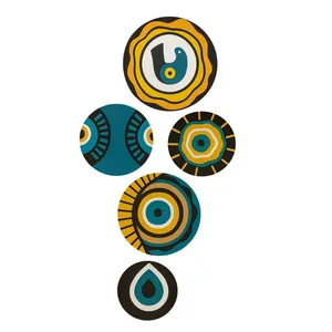 تابلو نقاشی اکریلیک مدل مینیمال کد 123 مجموعه 5 عددی