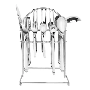 سرویس قاشق و چنگال 39 پارچه مدل رومیزی کد C36