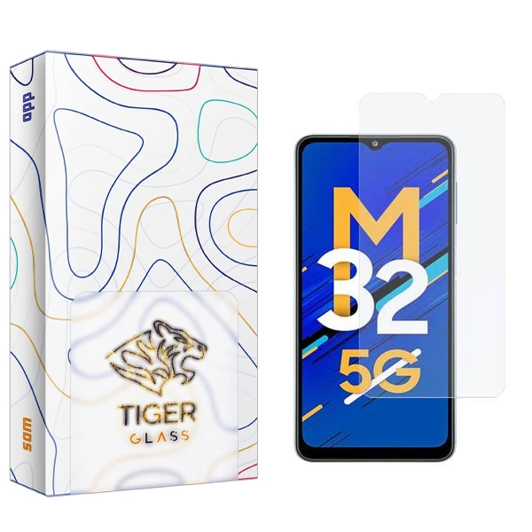محافظ صفحه نمایش تایگر گلس مدل SAM2 مناسب برای گوشی موبایل سامسونگ Galaxy M32 5G