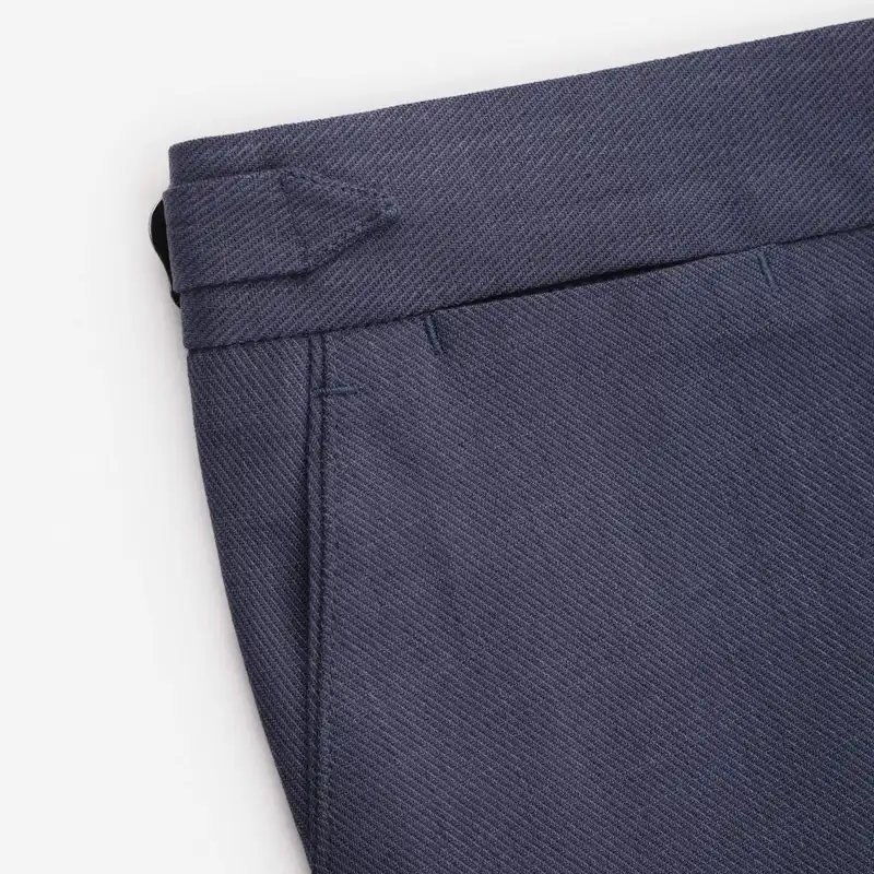 شلوار مردانه کروم مدل پارچه ای سگک دار 2412508