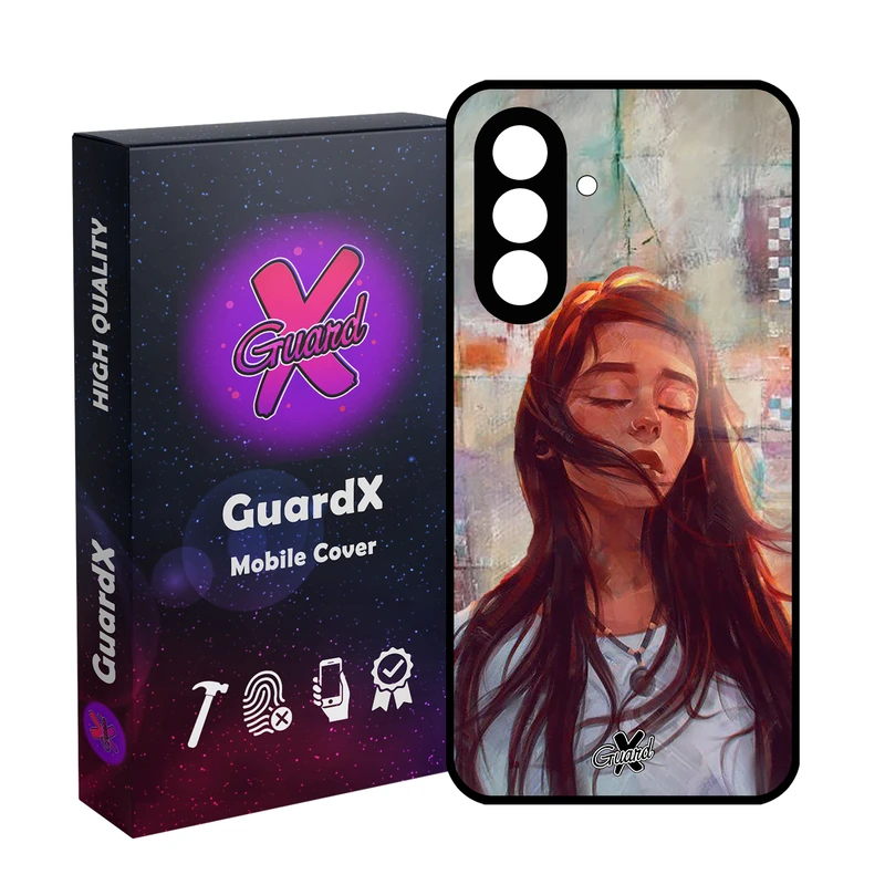 کاور گارد ایکس طرح Girl مدل 10056 مناسب برای گوشی موبایل سامسونگ Galaxy A56 / A56 5G
