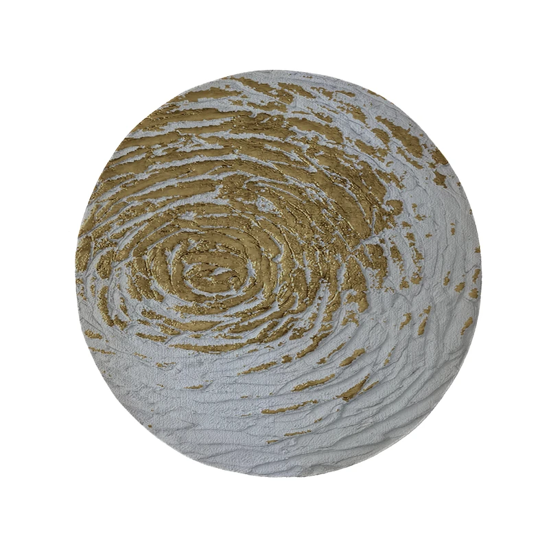 پادری مدل دایره طرح کلاسیک کد 8803 سایز 90 × 90 سانتی متر