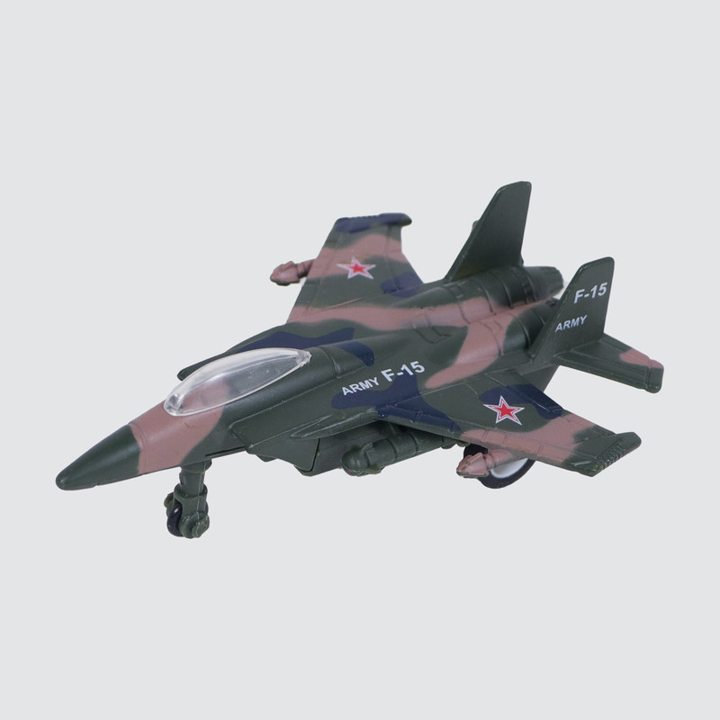 هواپیما بازی مدل جنگنده f-15 فلزی