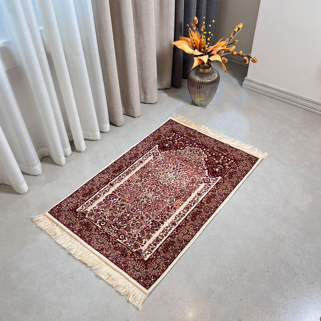 سجاده صفاهوم مدل گل برجسته