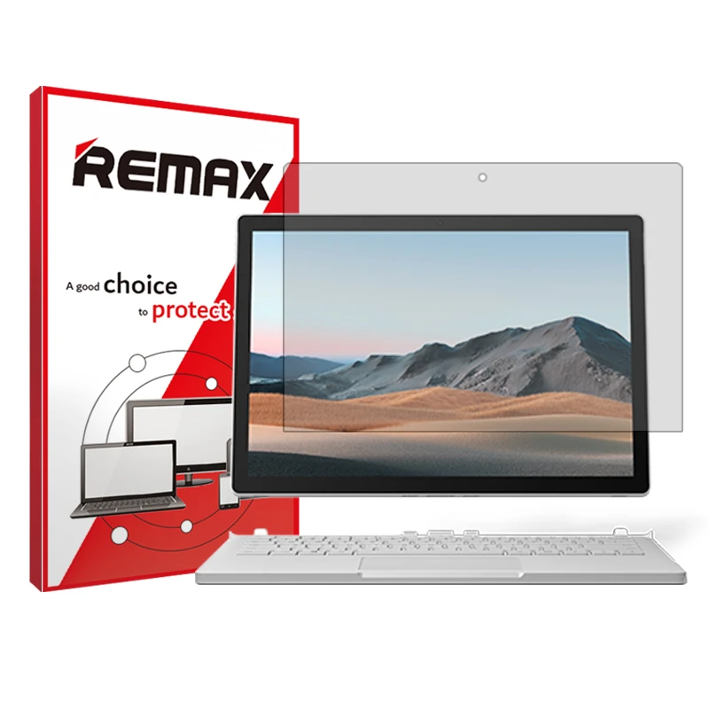 محافظ صفحه نمایش شفاف ریمکس مدل Resistant مناسب برای لپ تاپ مایکروسافت surface book 3 15