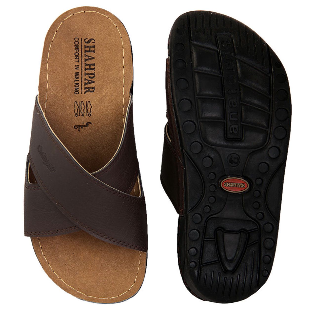 صندل مردانه شهپر مدل شهریار کد 003 - - 4
