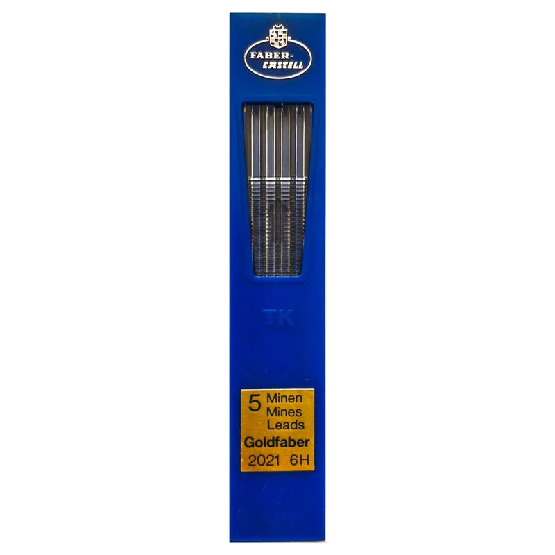 نوک مداد نوکی 2 میلی متری فابر کاستل مدل GoldFaber 2021 6H
