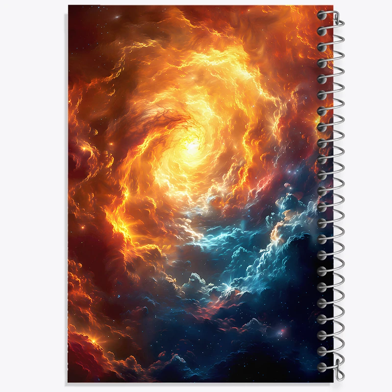 دفتر نقاشی 50 برگ خندالو طرح کهکشان کد N4989