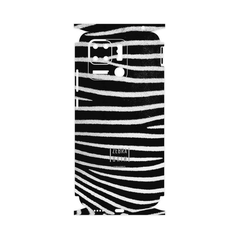 برچسب پوششی ماهوت مدل Zebra Skin-FullSkin مناسب برای گوشی موبایل شیائومی Redmi 10 Power