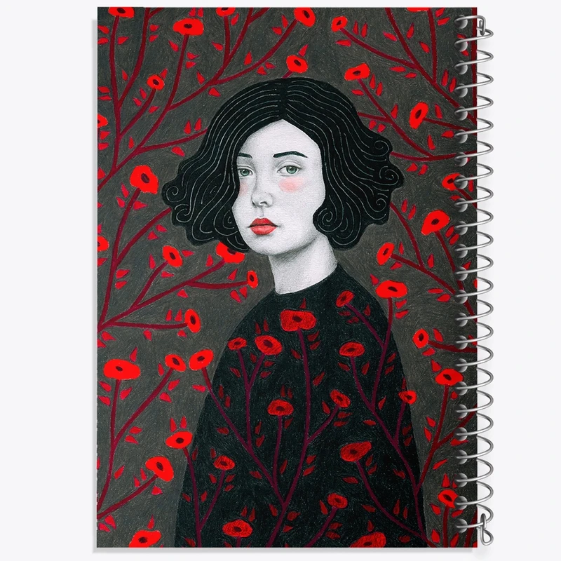 دفتر لیست خرید 50 برگ خندالو طرح دخترانه کد F205